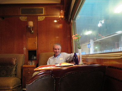 Scotsman on Blue Train, South Africa 2013